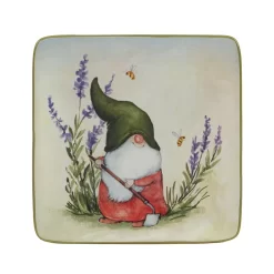 Certified International Garden Gnomes 4-pc. Canape Plate Set 8 Certified International Garden Gnomes 4-pc. Canape Plate Set -Home-Kitchen 6177435 ALT2