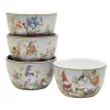 Certified International Garden Gnomes 4-pc. Ice Cream Bowl Set 1 Certified International Garden Gnomes 4-pc. Ice Cream Bowl Set -Home-Kitchen 6177579