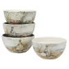 Certified International Coastal Landscape 4-pc. Ice Cream Bowl Set -Home-Kitchen 6177772