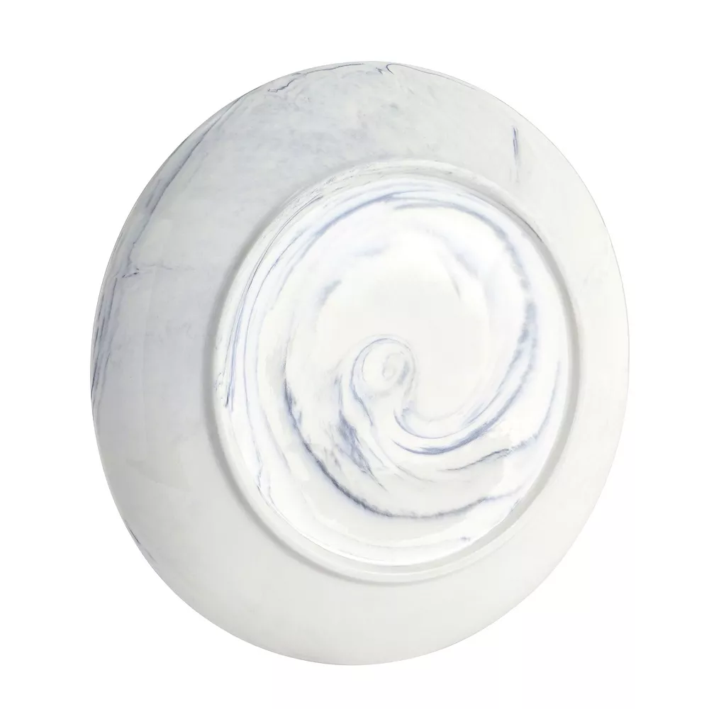 6 Pack Grey Marble Ceramic Plates, 10 Inches, Microwave And Dishwasher Safe Grey Marbled Plates For Kitchen 6 6 Pack Grey Marble Ceramic Plates, 10 Inches, Microwave And Dishwasher Safe Grey Marbled Plates For Kitchen - Image 4