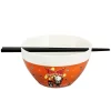 Hello Kitty Ramen Bowl With Chopsticks -Home-Kitchen 6191901