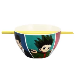 Hunter X Hunter Ramen Bowl With Chopsticks
