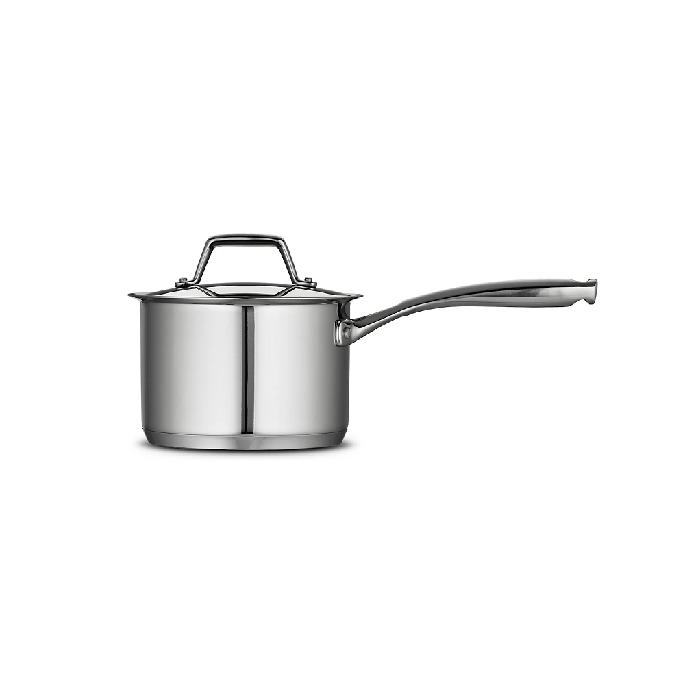 Tramontina Prima 2-qt. Stainless Steel Tri-Ply Covered Saucepan 4 Tramontina Prima 2-qt. Stainless Steel Tri-Ply Covered Saucepan - Image 2