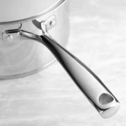 Tramontina Prima 2-qt. Stainless Steel Tri-Ply Covered Saucepan 11 Tramontina Prima 2-qt. Stainless Steel Tri-Ply Covered Saucepan -Home-Kitchen 620436 ALT3