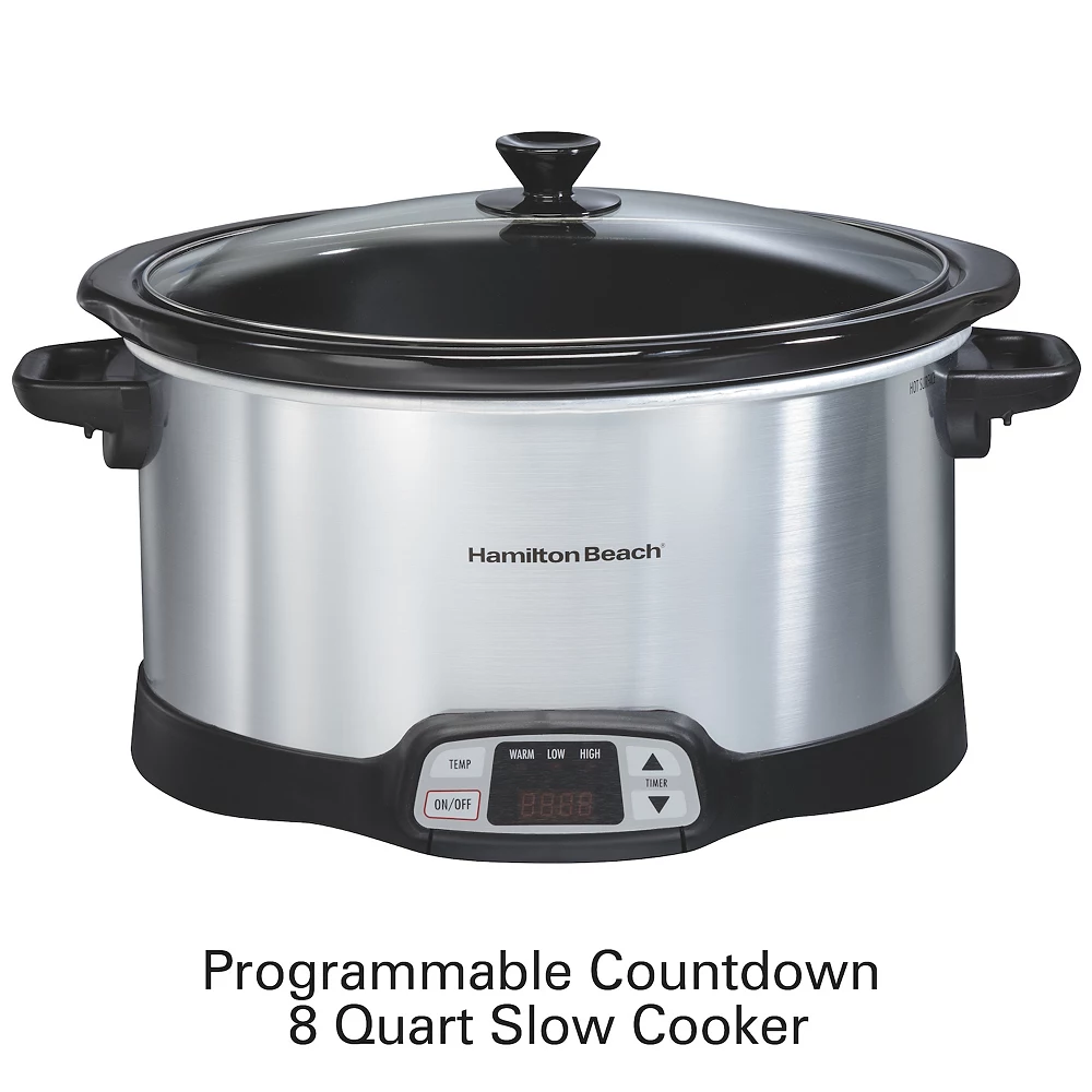 Hamilton Beach 8-qt. Programmable Slow Cooker 4 Hamilton Beach 8-qt. Programmable Slow Cooker - Image 2