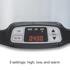 Hamilton Beach 8-qt. Programmable Slow Cooker 10 Hamilton Beach 8-qt. Programmable Slow Cooker -Home-Kitchen 6214693 ALT3