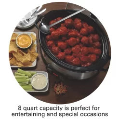 Hamilton Beach 8-qt. Programmable Slow Cooker 12 Hamilton Beach 8-qt. Programmable Slow Cooker -Home-Kitchen 6214693 ALT5