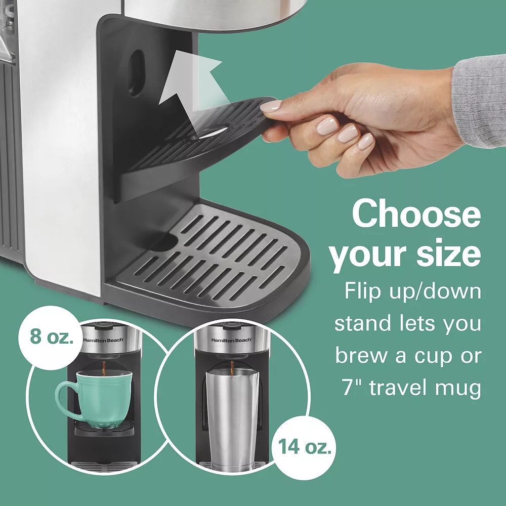 Hamilton Beach The Scoop Single-Serve Coffee Maker 4 Hamilton Beach The Scoop Single-Serve Coffee Maker - Image 2