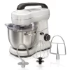 Hamilton Beach 7-Speed Stand Mixer With 4-qt. Stainless Steel Bowl 2 Hamilton Beach 7-Speed Stand Mixer With 4-qt. Stainless Steel Bowl -Home-Kitchen 6214727 White
