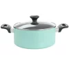 Gibson Home 5 Quart Dutch Oven With Lid In Turquoise 2 Gibson Home 5 Quart Dutch Oven With Lid In Turquoise -Home-Kitchen 6288789