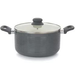 Oster Cocina Ridge Valley 8 Piece Aluminum Nonstick Cookware Set In Grey 8 Oster Cocina Ridge Valley 8 Piece Aluminum Nonstick Cookware Set In Grey -Home-Kitchen 6289166 ALT2