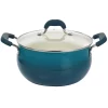 Oster Cocina Corbett 5.4 Quart Nonstick Aluminum Dutch Oven In Blue -Home-Kitchen 6289296