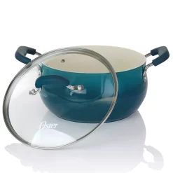 Oster Cocina Corbett 5.4 Quart Nonstick Aluminum Dutch Oven In Blue -Home-Kitchen 6289296 ALT2