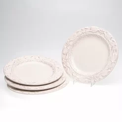 Certified International Firenze Ivory 4-pc. Dinner Plate Set