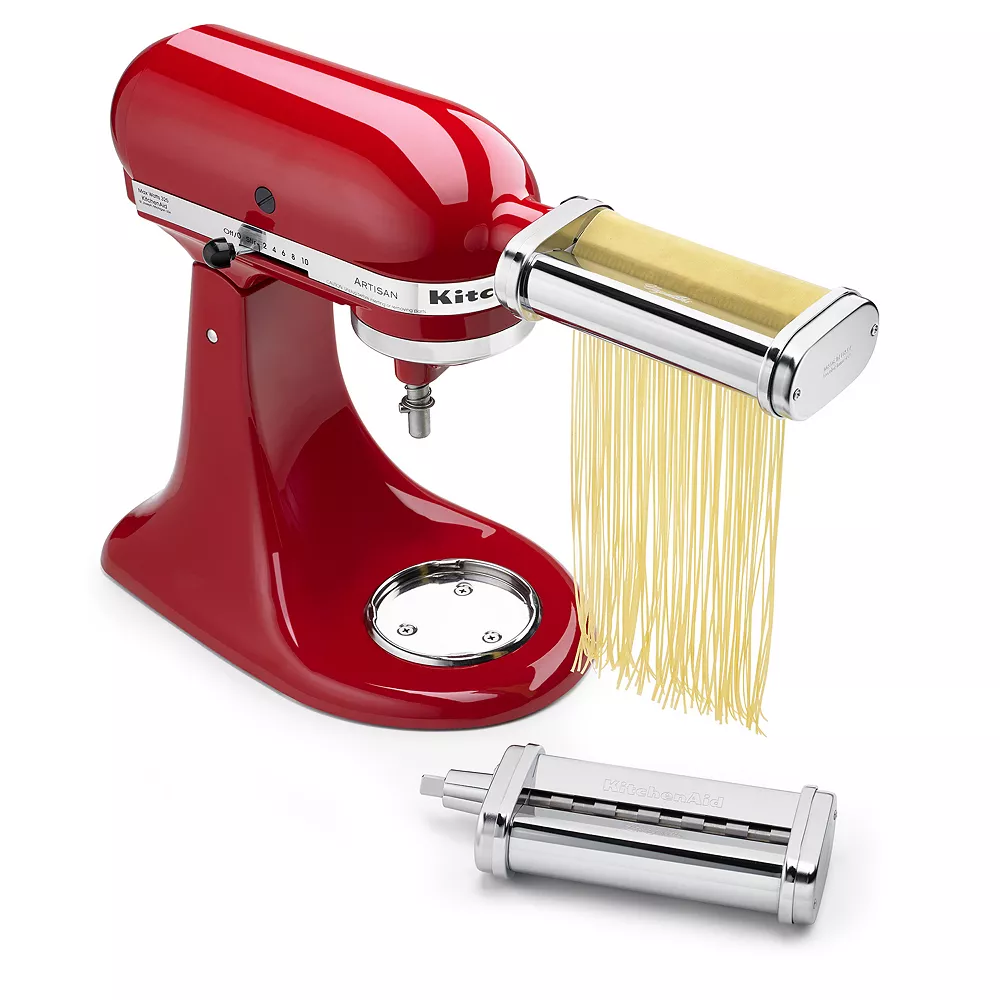KitchenAid® 2-Piece Pasta Roller & Cutter Set 4 KitchenAid® 2-Piece Pasta Roller & Cutter Set - Image 2