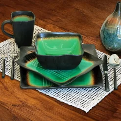 Baum Galaxy Jade 16-pc. Dinnerware Set 7 Baum Galaxy Jade 16-pc. Dinnerware Set -Home-Kitchen 905959 ALT2