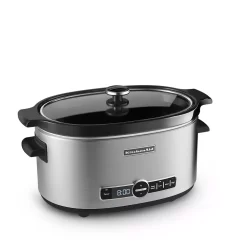KitchenAid® KSC6223SS 6-qt. Stainless Steel Oval Slow Cooker
