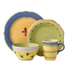 Pfaltzgraff Pistoulet Blue 16-pc. Dinnerware Set 1 Pfaltzgraff Pistoulet Blue 16-pc. Dinnerware Set -Home-Kitchen 957794
