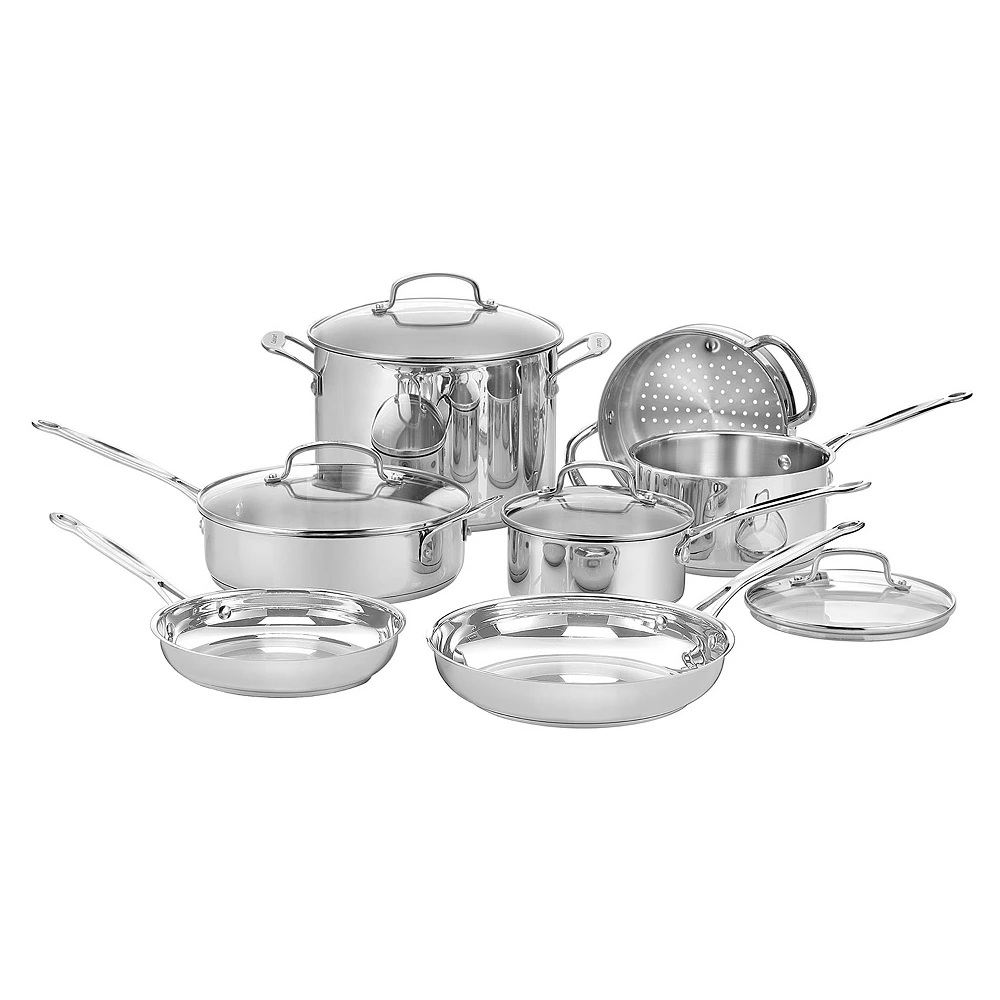 Cuisinart Chef's Classic 11-pc. Stainless Steel Cookware Set 3 Cuisinart Chef's Classic 11-pc. Stainless Steel Cookware Set