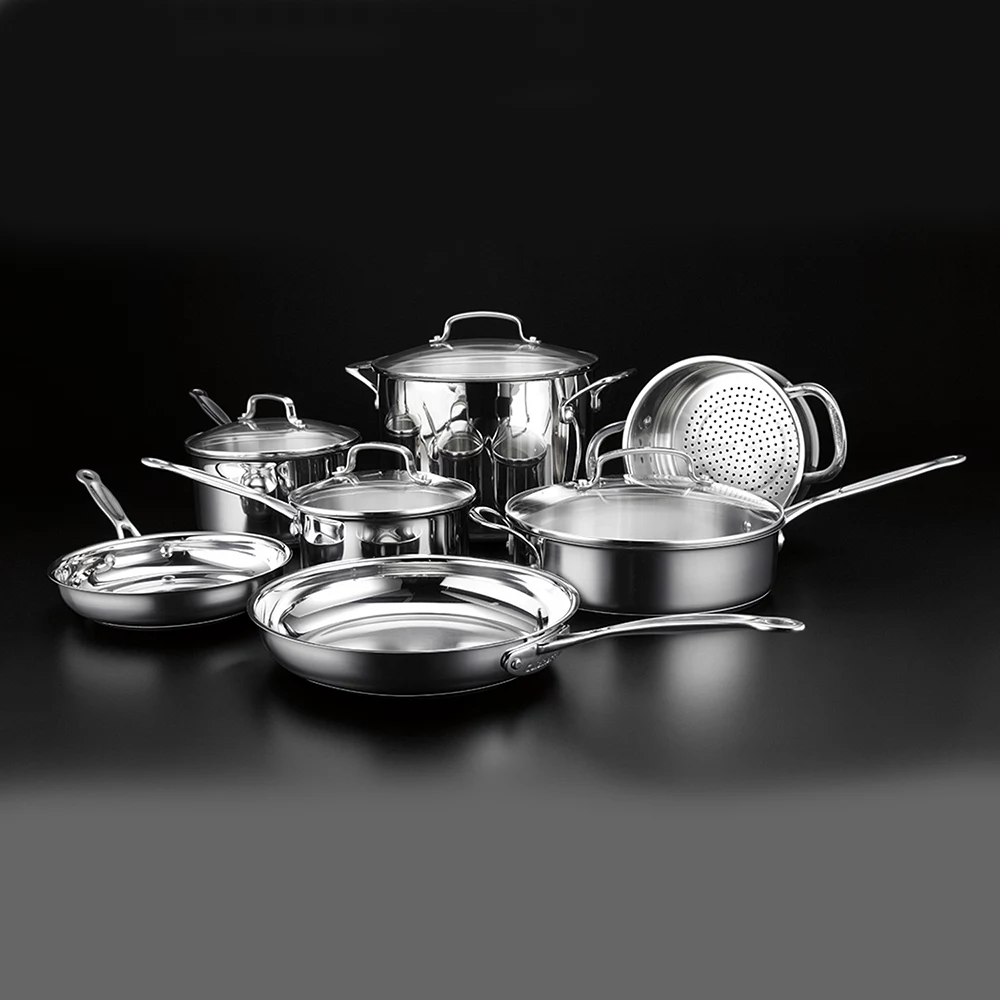 Cuisinart Chef's Classic 11-pc. Stainless Steel Cookware Set 5 Cuisinart Chef's Classic 11-pc. Stainless Steel Cookware Set - Image 3